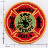 Louisiana - Paradis District 6 Fire Rescue Patch