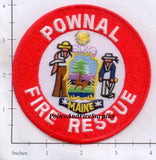 Maine - Pownal Fire Rescue Patch