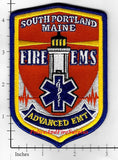 Maine - South Portland Fire EMS, Advanced EMT Patch