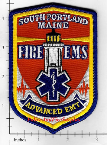 Maine - South Portland Fire EMS, Advanced EMT Patch