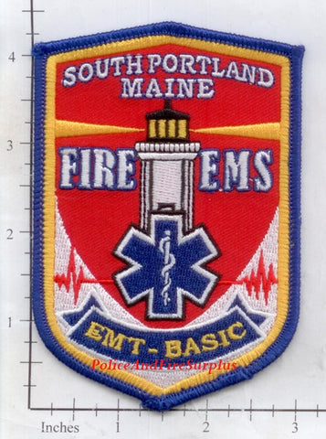 Maine - South Portland Fire EMS, EMT Basic Dept Patch