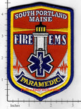 Maine - South Portland Fire EMS, Paramedic Patch