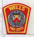 Maine - Wells Fire Dept Patch