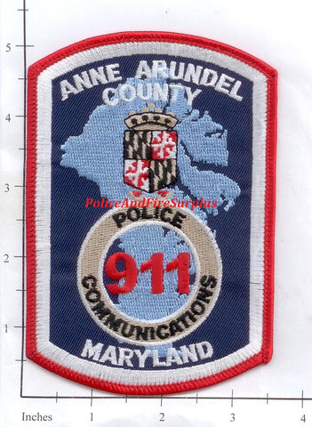 Maryland - Anne Arundel County Police Dept Communications Patch