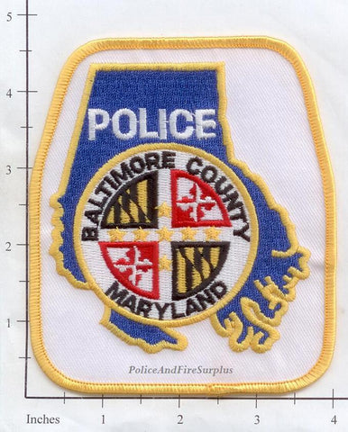 Maryland - Baltimore County Police Dept Patch v1