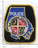 Maryland - Baltimore County Police Dept Patch v2