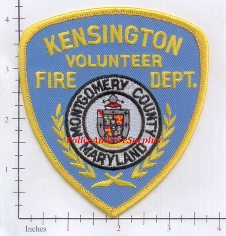 Maryland - Kensington Volunteer Fire Dept Patch