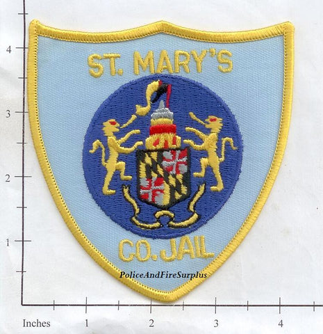 Maryland - St Mary's County Jail Police Dept Patch