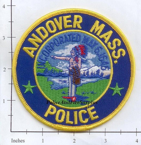 Massachusetts - Andover Police Dept Patch