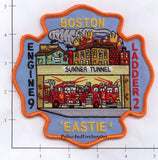 Massachusetts - Boston Engine  9 Ladder 2 Fire Dept Patch v1