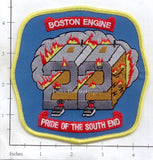 Massachusetts - Boston Engine 22 Fire Dept Patch