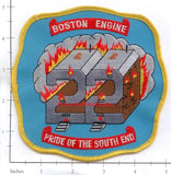 Massachusetts - Boston Engine 22 Fire Dept Patch v2
