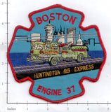 Massachusetts - Boston Engine 37 Fire Dept Patch v4