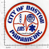 Massachusetts - Boston Fire Dept Paramedic Patch v4