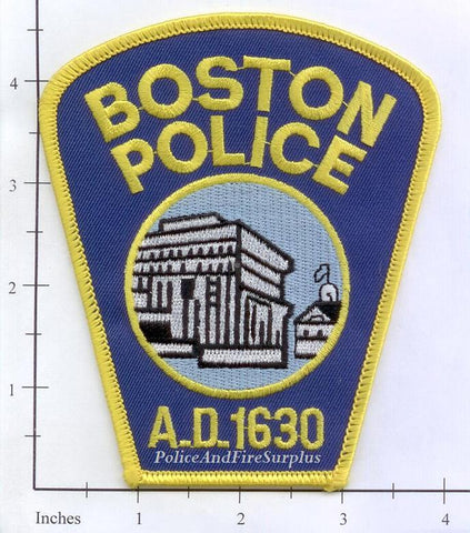 Massachusetts - Boston Police Dept Patch