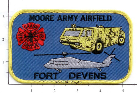 Massachusetts - Fort Devens - Moore Army Airfield CFR Fire Patch