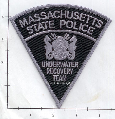 Massachusetts - Massachusetts State Police Underwater Recovery Unit Patch Subdued v2