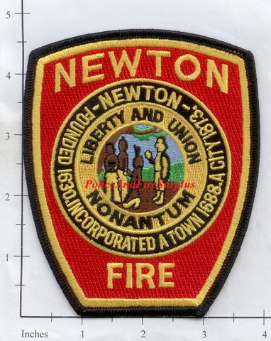 Massachusetts - Newton Fire Dept Patch