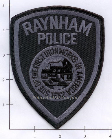 Massachusetts - Raynham Police Patch