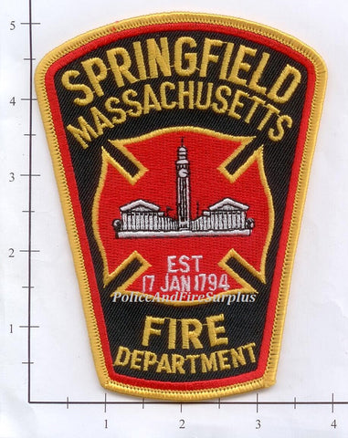 Massachusetts - Springfield Fire Dept Fire Patch v1