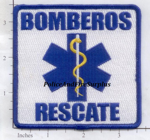 Mexico - Firefighters Rescue Patch