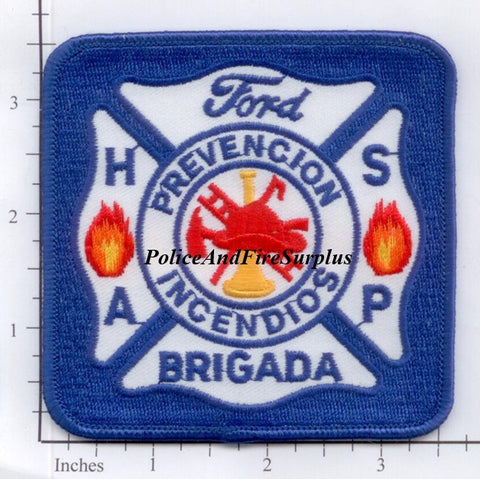 Mexico - Hermosillo Ford Stamping and Assembly Plant Fire Brigade Patch