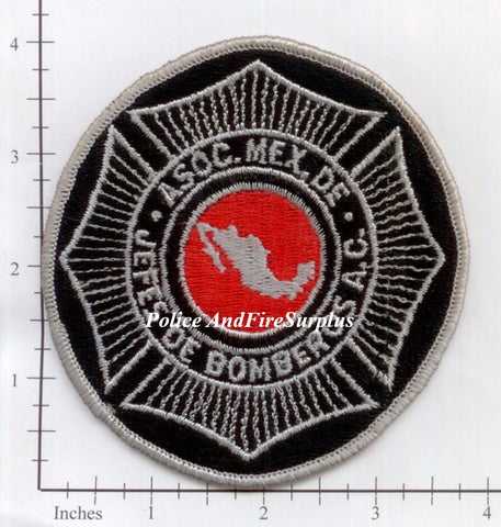Mexico - Mexican Association of Fire Chiefs Patch