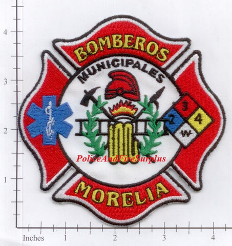 Mexico - Morelia City Firefighters Patch