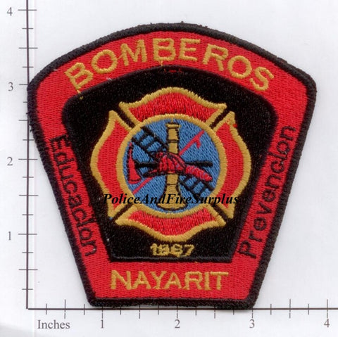 Mexico - Nayarit Firefighters Patch