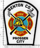 Michigan - Prosser City Benton Co 3 Fire Dept Patch