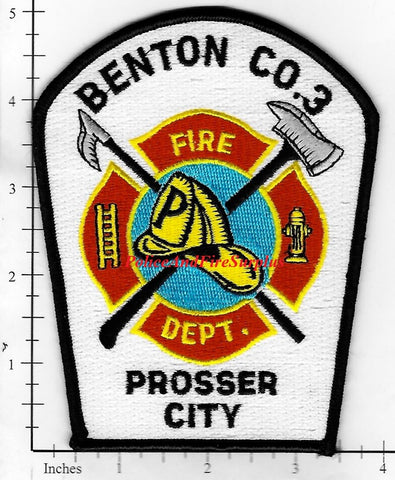 Michigan - Prosser City Benton Co 3 Fire Dept Patch