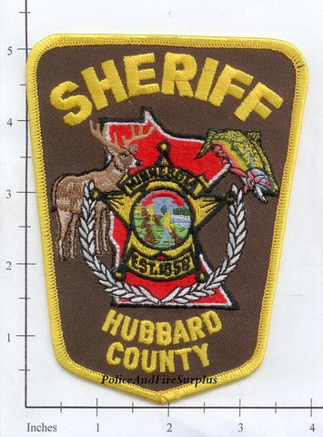 Minnesota - Hubbard County Sheriff Police Dept Patch