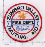 Minnesota - Zumbro Valley Mutual Aid Fire Dept Patch