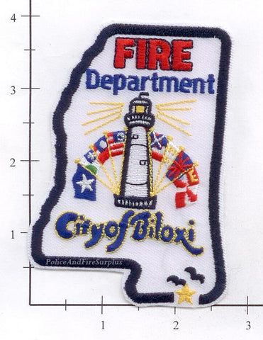 Mississippi - Biloxi Fire Dept Patch v1