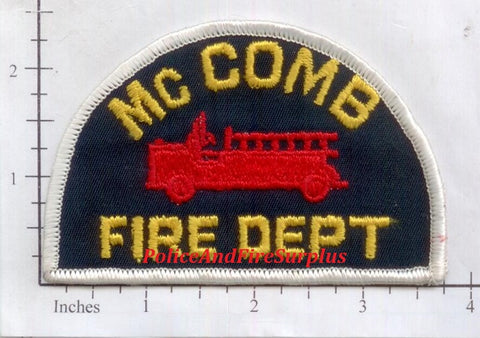 Mississippi - McComb Fire Dept Patch