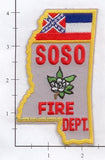 Mississippi - Sosa Fire Dept Patch