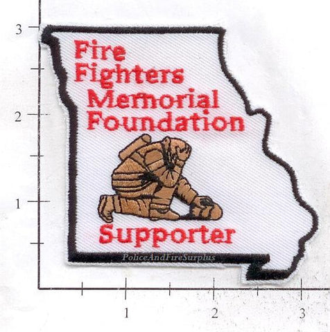 Missouri - Fire Fighters Memorial Foundation Supporter Patch