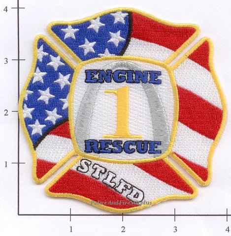 Missouri - St Louis Engine  1 Rescue 1 Fire Dept Patch