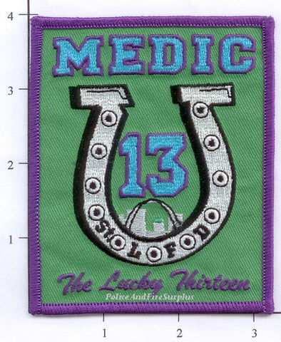 Missouri - St Louis Medic 13 Fire Dept Patch