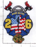 Missouri - St Louis Medic 26 Fire Dept Patch