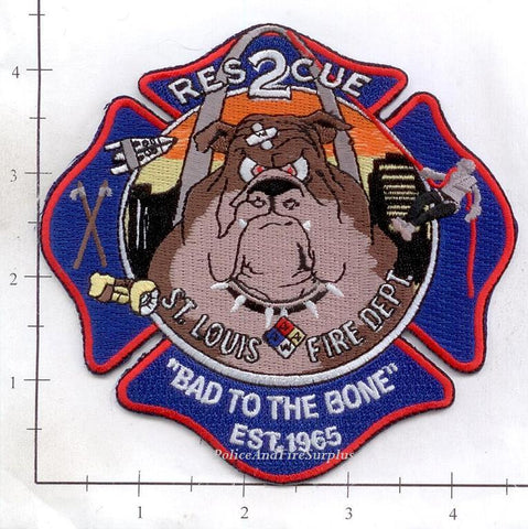 Missouri - St Louis Rescue 2 Fire Dept Patch