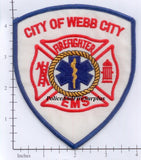 Missouri - Webb City Firefugher EMS Patch