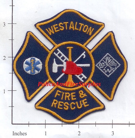 Missouri - West Alton Fire & Rescue Patch