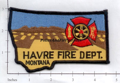 Montana - Havre Fire Dept Patch