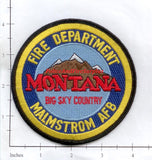 Montana - Malmstrom Air Force Base Fire Dept Patch