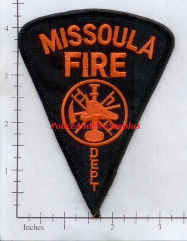 Montana - Missoula Fire Dept Patch