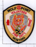 Montana - Wolf Point Volunteer Fire Dept Patch