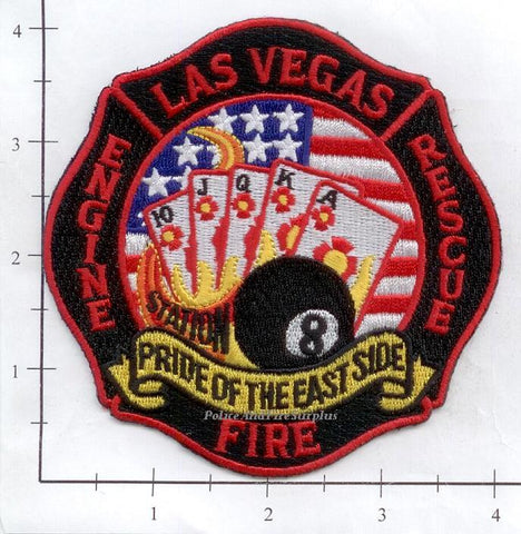 Nevada - Las Vegas Station  8 Fire Dept Patch v1