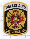 Nevada - Nellis Air Force Base Fire Dept Patch