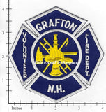 New Hampshire - Grafton Volunteer Fire Dept Patch